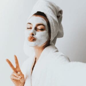 Teen acne facial treatment